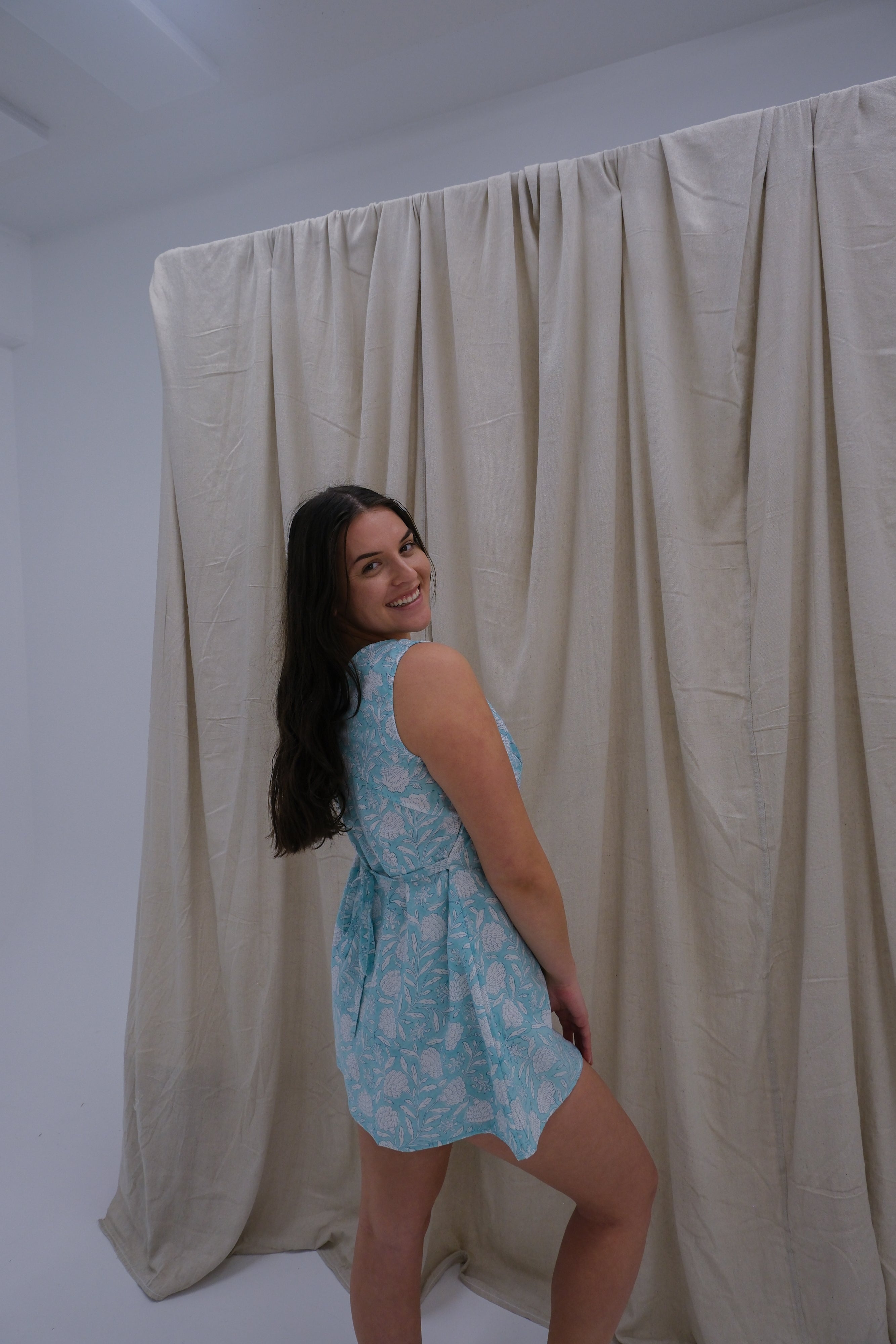 Muse Mini Dress - Riverside Palatial Gardens